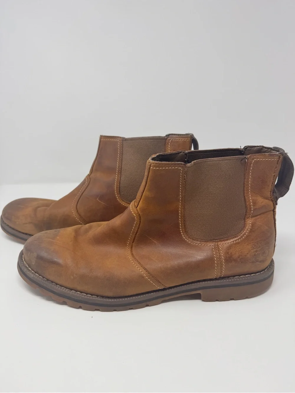 Timberland Men’s Brown Leather Chukka Boots